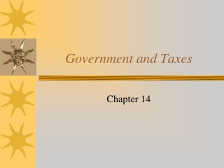 Government and Taxes