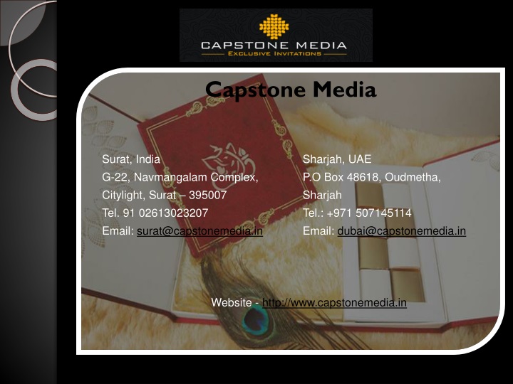 capstone media