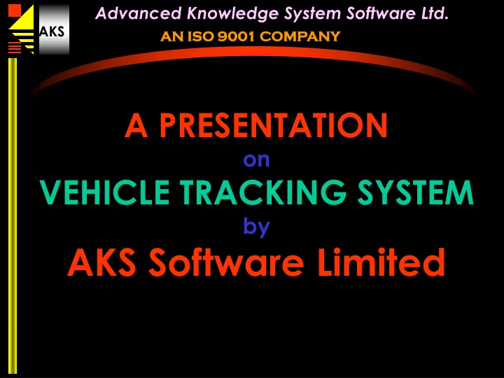 a presentation on vehicle tracking system