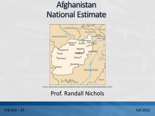 Afghanistan National Estimate