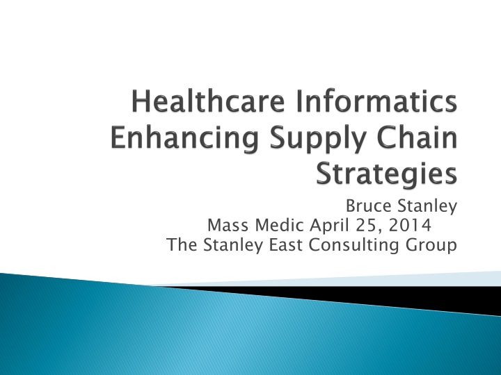 healthcare informatics enhancing supply chain strategies