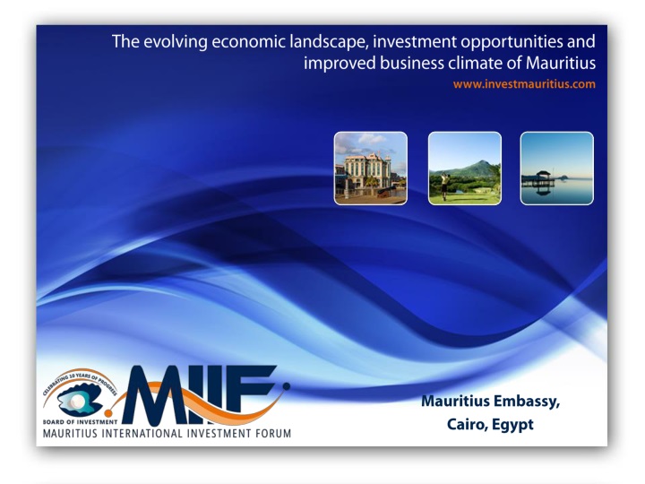 the evolving economic landscape investment opportunities and improved business climate of mauritius