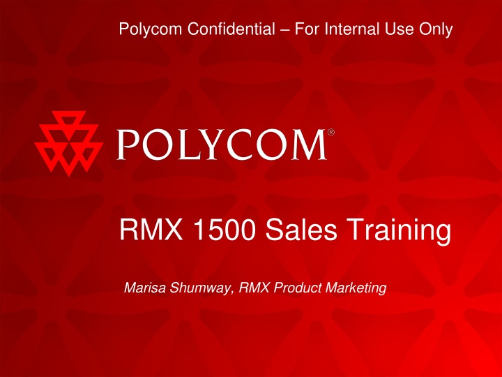 rmx 1500 sales training