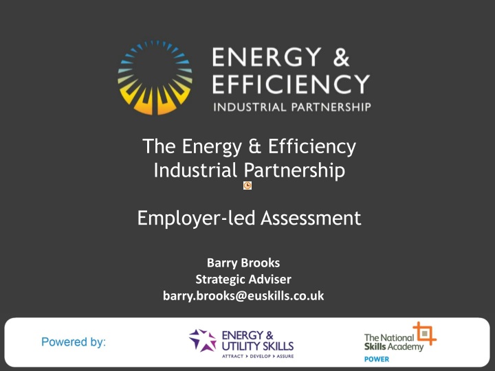 the energy efficiency industrial partnership employer led assessment