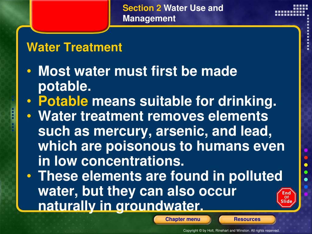 PPT - Water Treatment PowerPoint Presentation, free download - ID:1509720