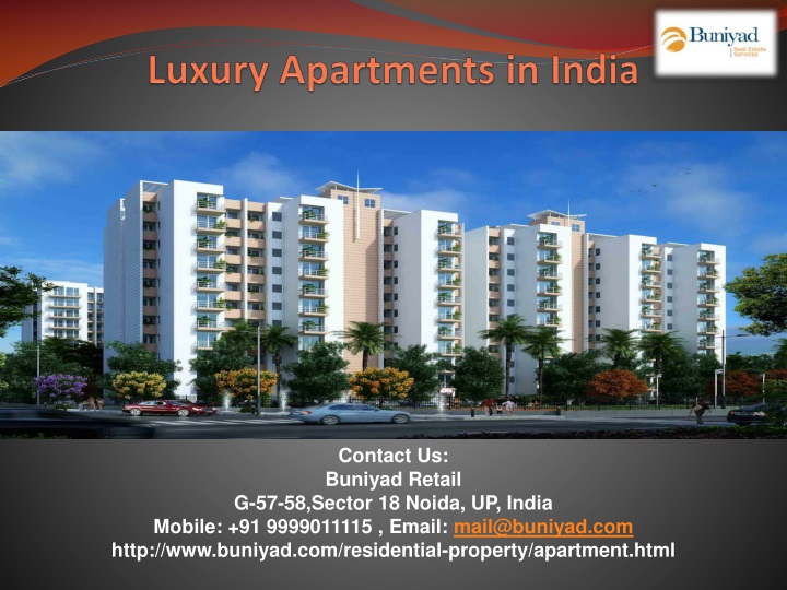 luxury apartments in india