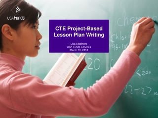 CTE Project-Based Lesson Plan Writing