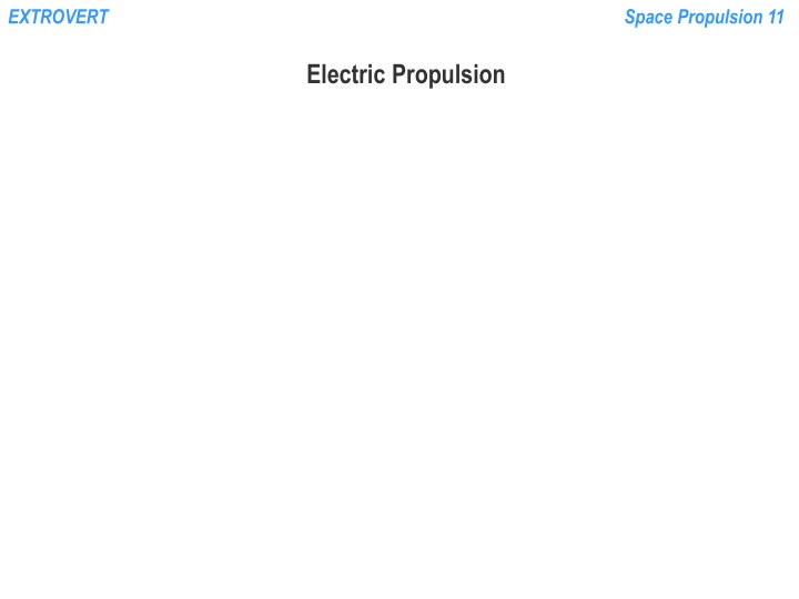 electric propulsion