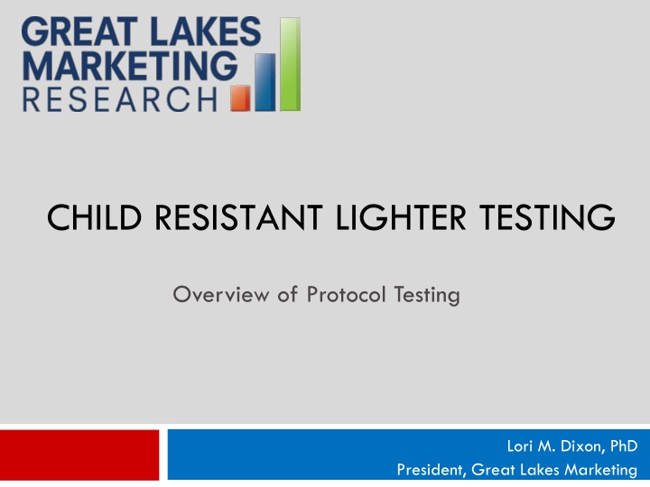 child resistant lighter testing