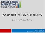 Child resistant Lighter testing - slide 1