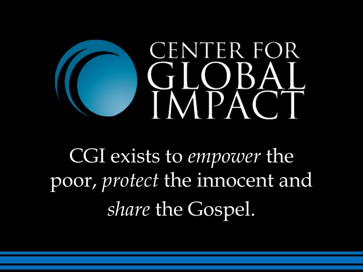cgi exists to empower the poor protect the innocent and share the gospel