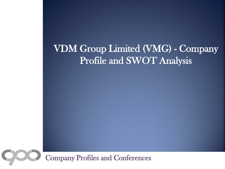 vdm group limited vmg company profile and swot