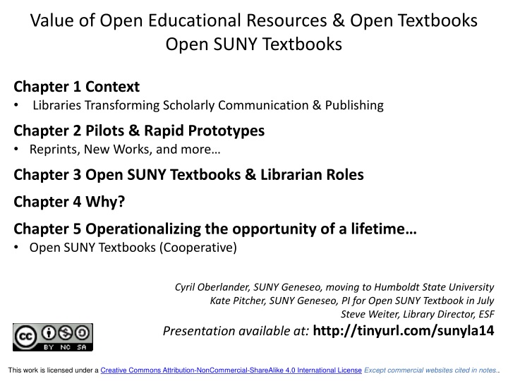 value of open educational resources open textbooks open suny textbooks