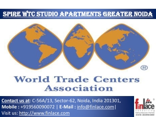 Spire WTC Noida Launch Studio Apartment Greater Noida