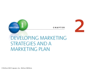 DEVELOPING MARKETING STRATEGIES AND A MARKETING PLAN