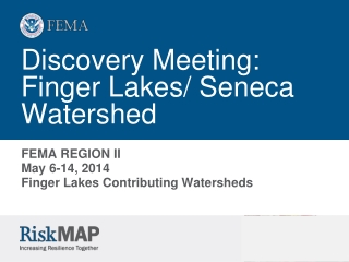Discovery Meeting: Finger Lakes/ Seneca Watershed