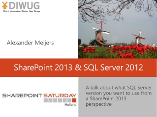 SharePoint 2013 &amp; SQL Server 2012