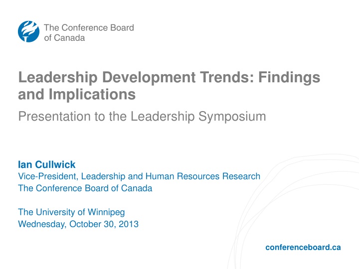 leadership development trends findings and implications