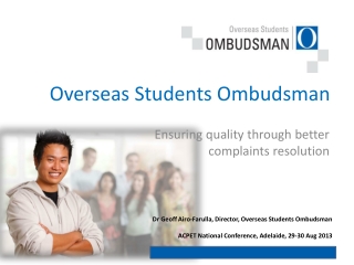 Overseas Students Ombudsman