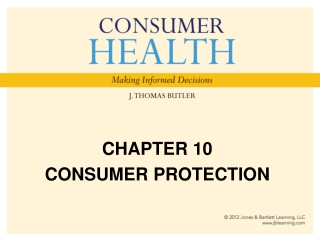 CHAPTER 10 CONSUMER PROTECTION