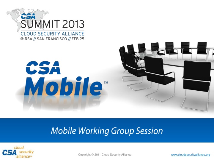 mobile working group session
