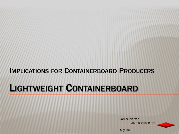 implications for containerboard producers