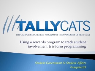 Using a rewards program to track student involvement &amp; inform programming