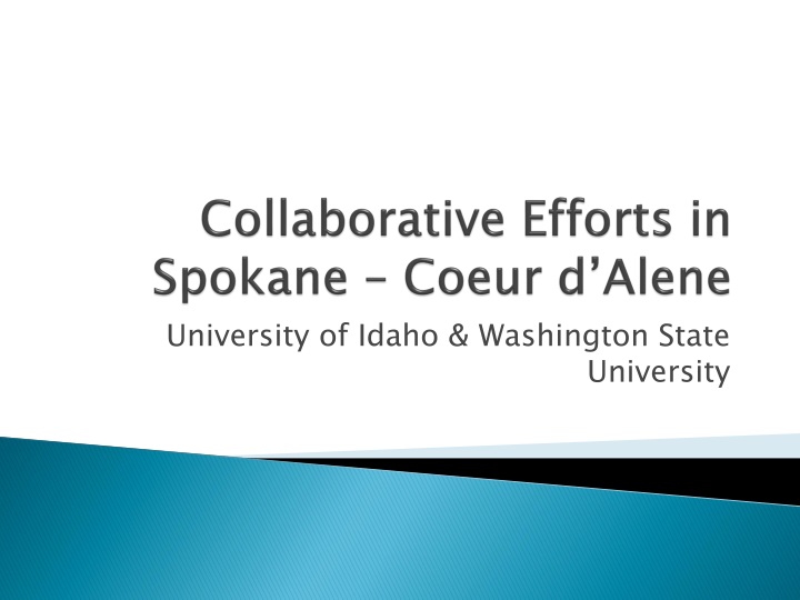 collaborative efforts in spokane coeur d alene