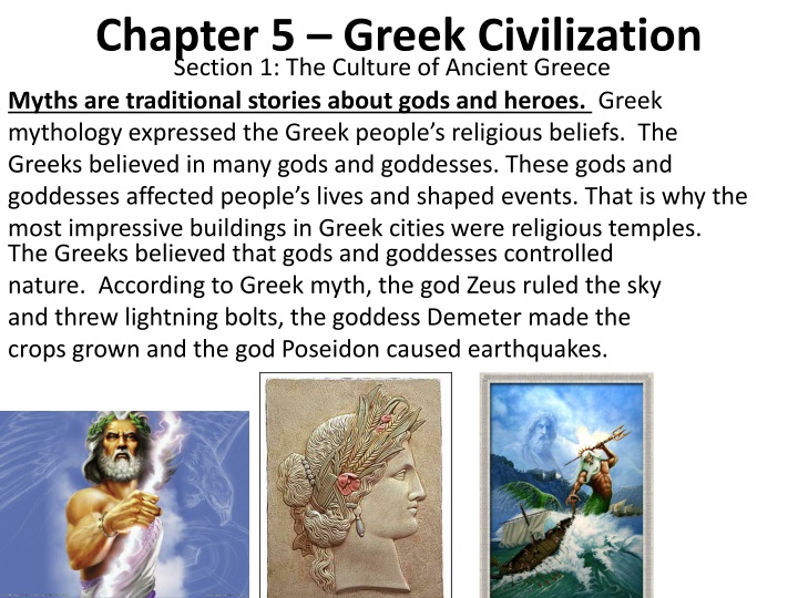 chapter 5 greek civilization