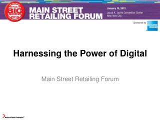 Harnessing the Power of Digital