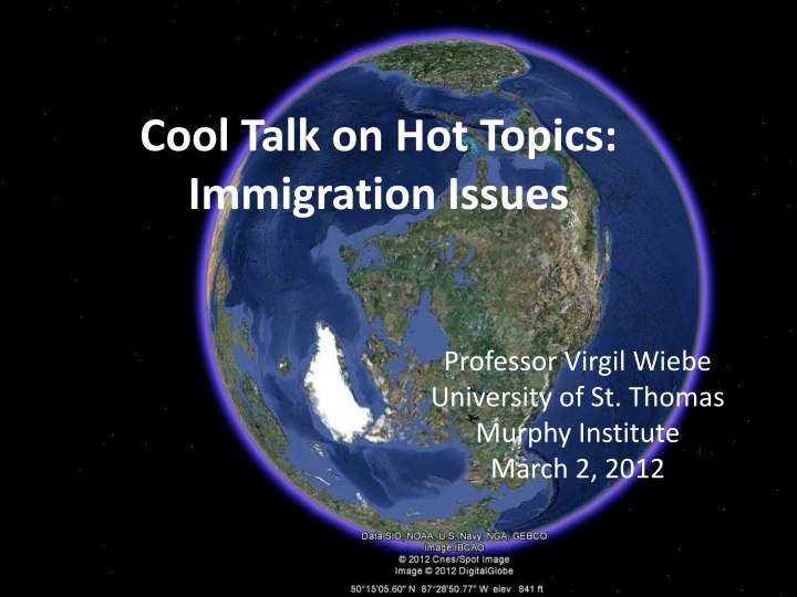 cool talk on hot topics immigration issues