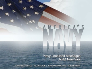 Navy Localized Messages NRD New York