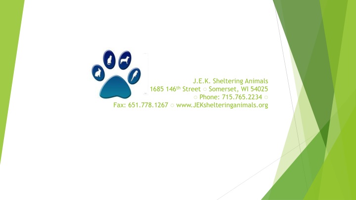 j e k sheltering animals 1685 146 th street