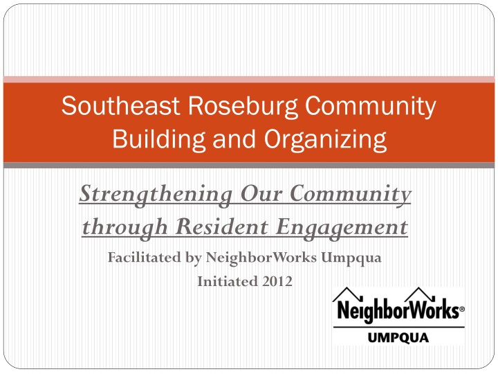 southeast roseburg community building and organizing