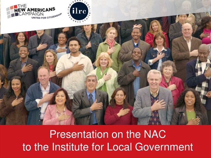 presentation on the nac to the institute