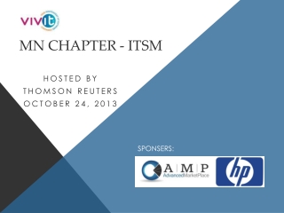 MN chapter - ITSM