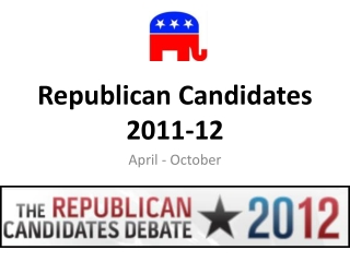 Republican Candidates 2011-12
