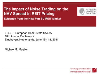 The Impact of Noise Trading on the NAV Spread in REIT Pricing