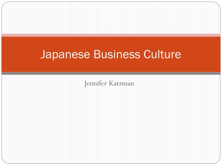 japanese business culture