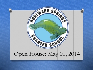 Open House: May 10, 2014