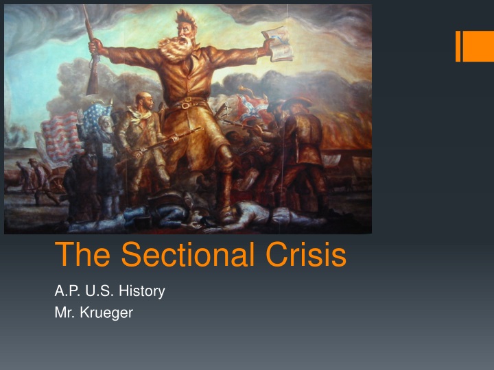 the sectional crisis