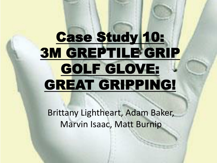 case study 10 3m greptile grip golf glove great gripping