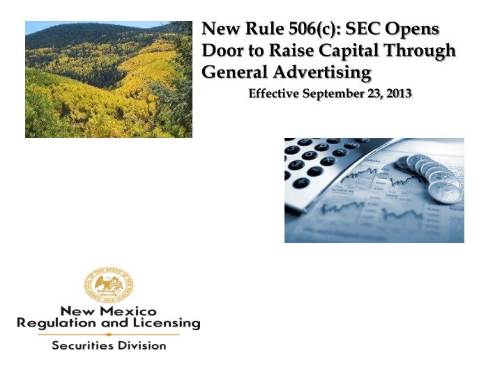 new rule 506 c sec opens door to raise capital