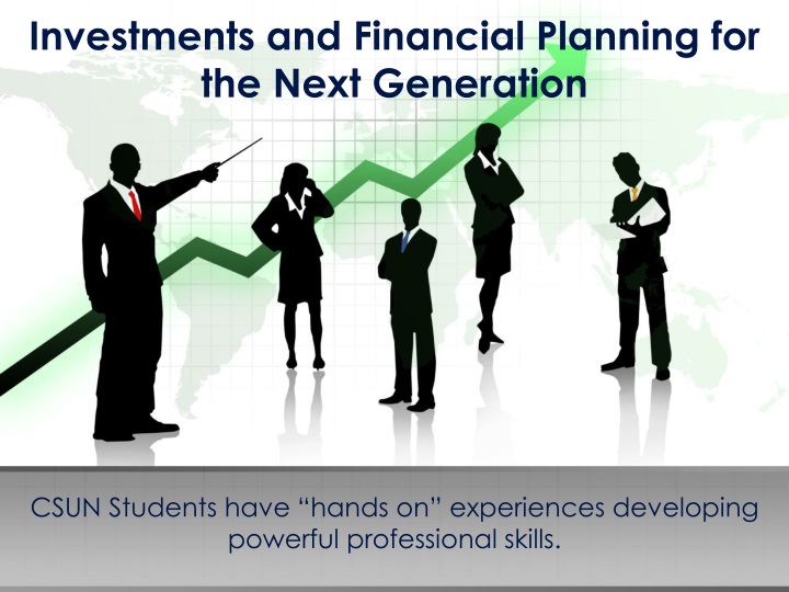 investments and financial planning for the next generation