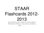 STAAR Flashcards 2012-2013 - slide 1