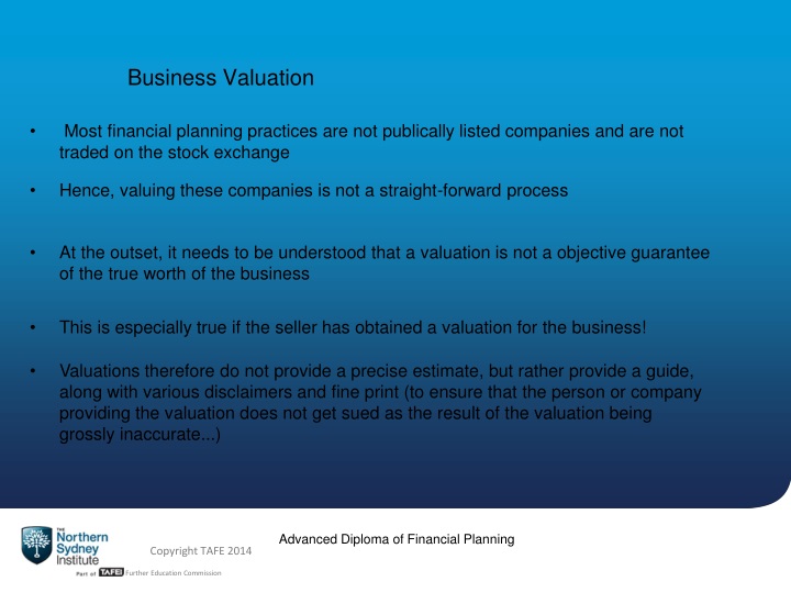 most financial planning practices