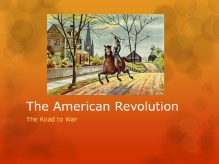the a merican revolution