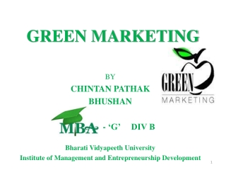 GREEN MARKETING