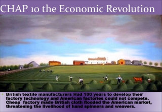CHAP 10 the Economic Revolution