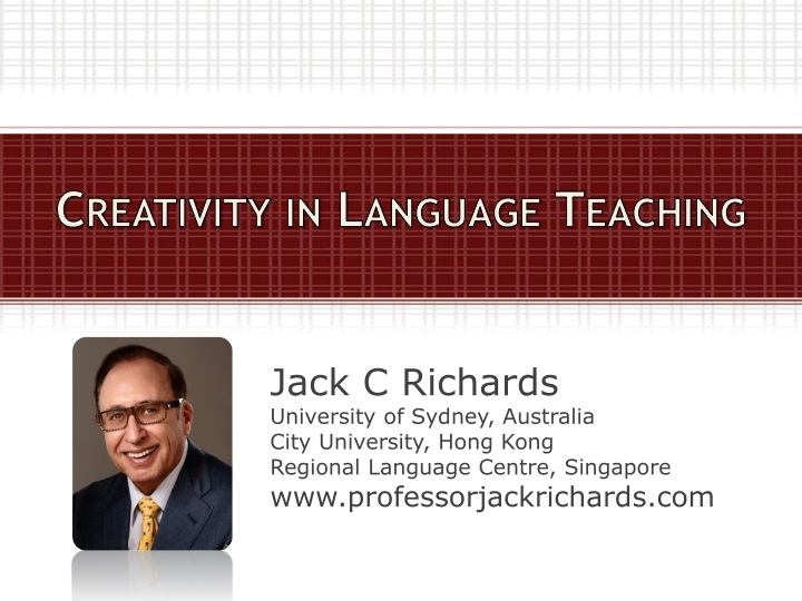 creativity in language teaching